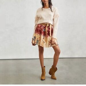 anthropologie othilia thessaly tiered skirt  Size Medium